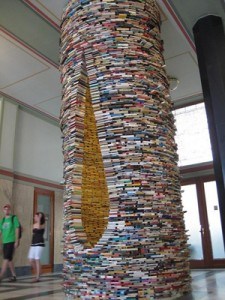Torre de libros