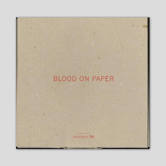 portada libro blood on paper