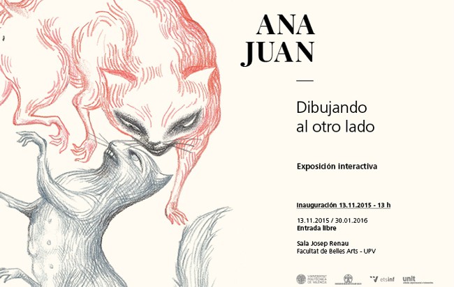 Exposición interactiva de la ilustradora Ana Juan