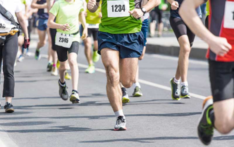 Dorsal carrera atletismo