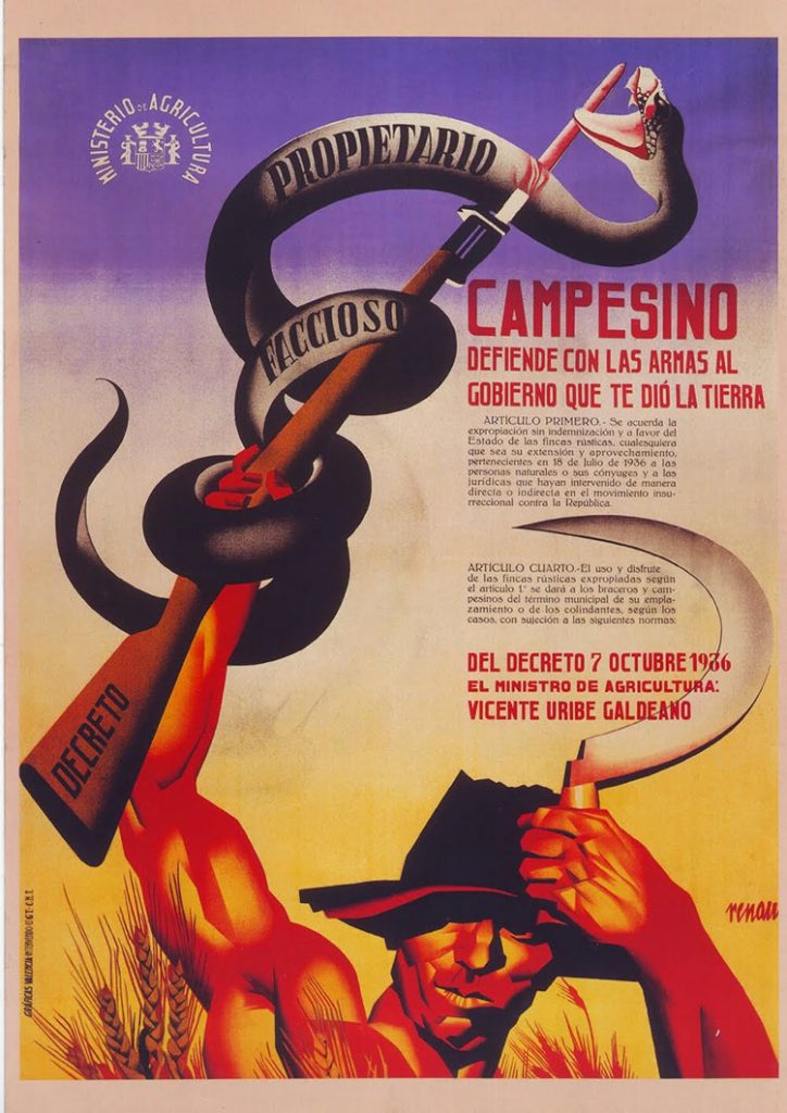 Cartel de la Guerra Civil de Josep Renau