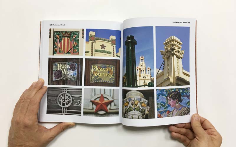 Valencia al detall, un libro impreso en la imprenta CG