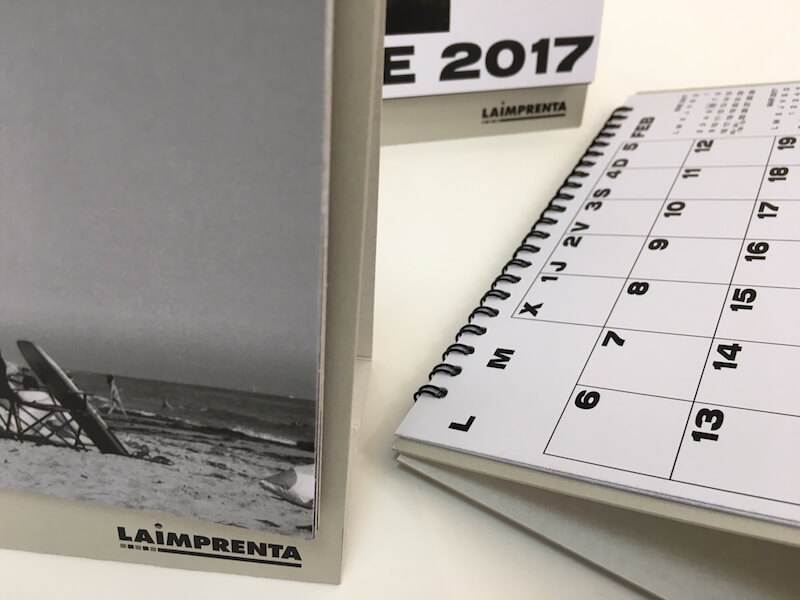 Calendario de la Imprenta CG