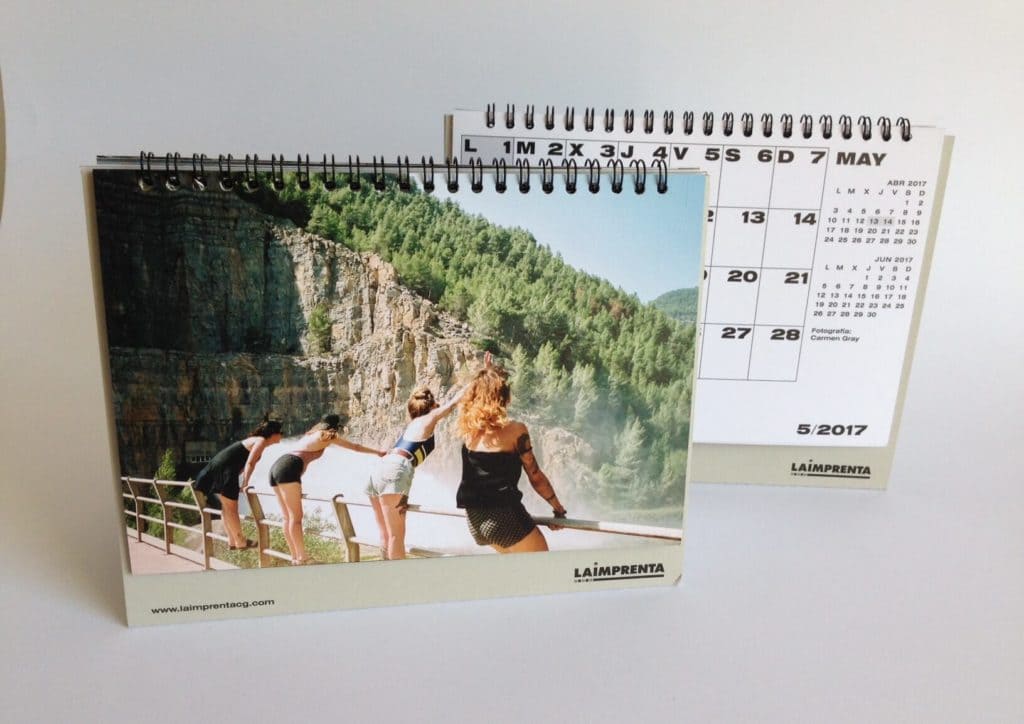 Carmen Gray Calendario La Imprenta