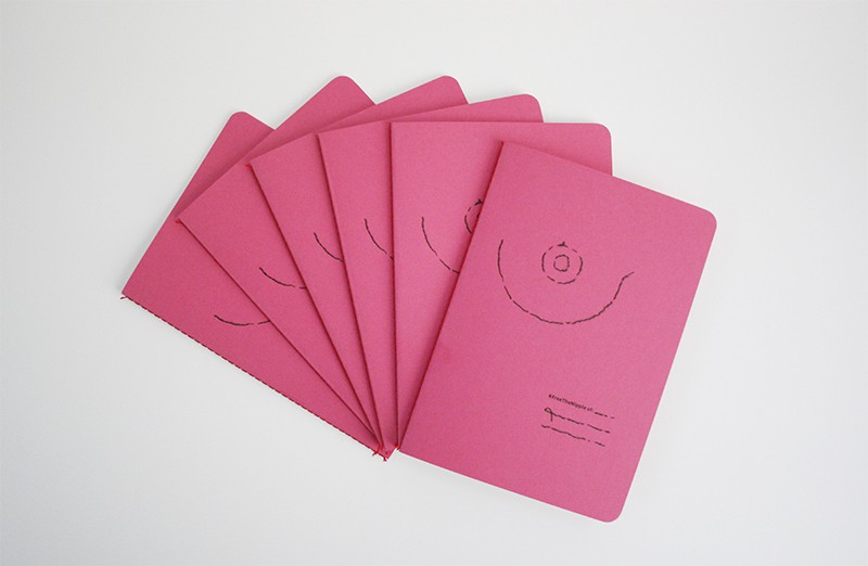 libretas 8 de marzo free the nipple