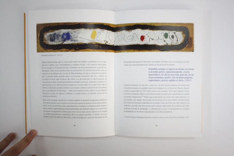 joan miró catálogo libro