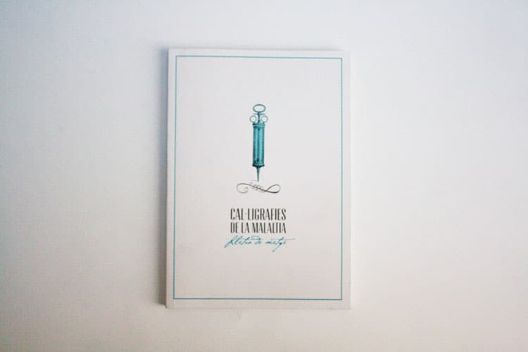 impresión libro letra de médico