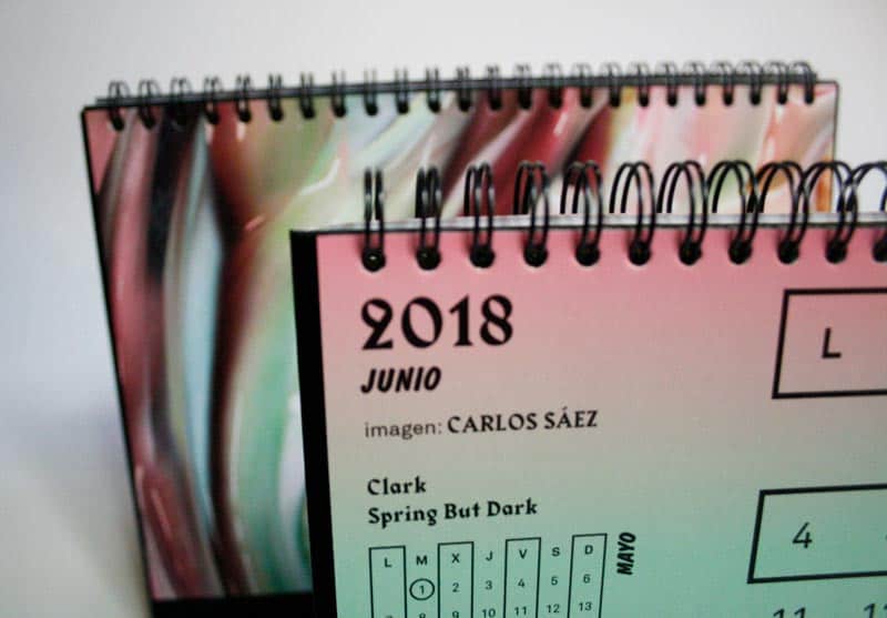 carlos saez artista calendario 