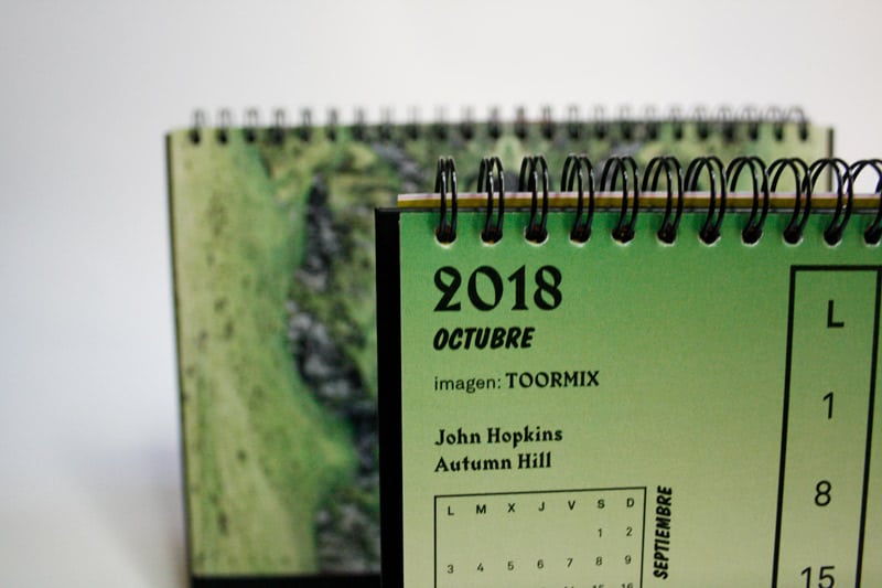 octubre calendario la imprenta cg