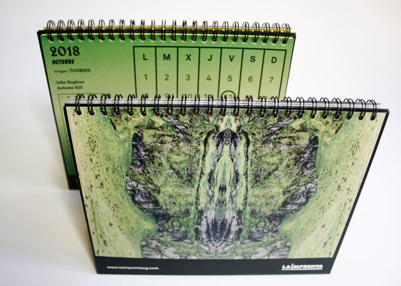 octubre calendario la imprenta cg