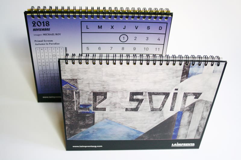 michael roy calendario imprenta