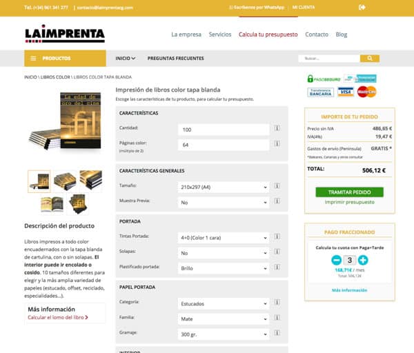 tienda online de impresión