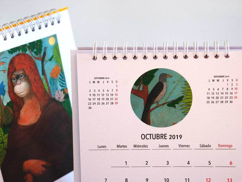 octubre calendario