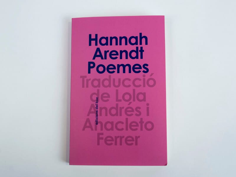 hannah arendt poemes