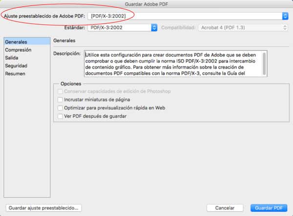 guardar photoshop como pdf paso 2