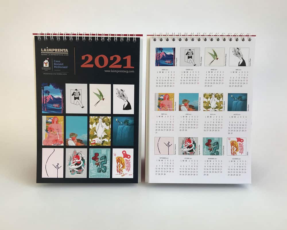 calendario la imprenta cg 2021