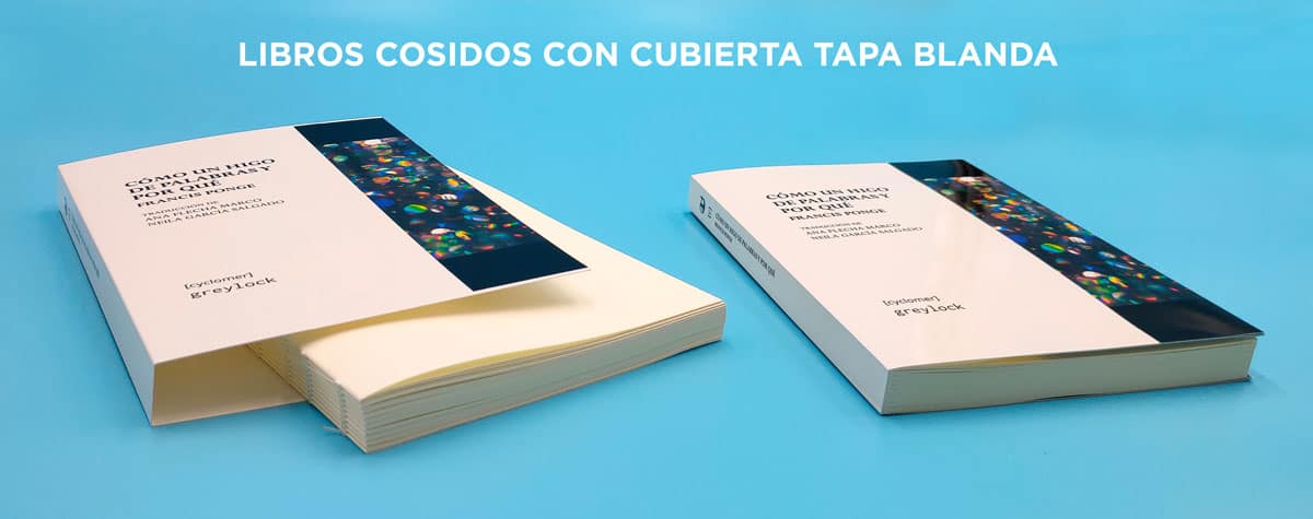 libros-cosidos-tapa-blanda Ejemplo de cubierta tapa blanda con interior del libro cosido en pliegos