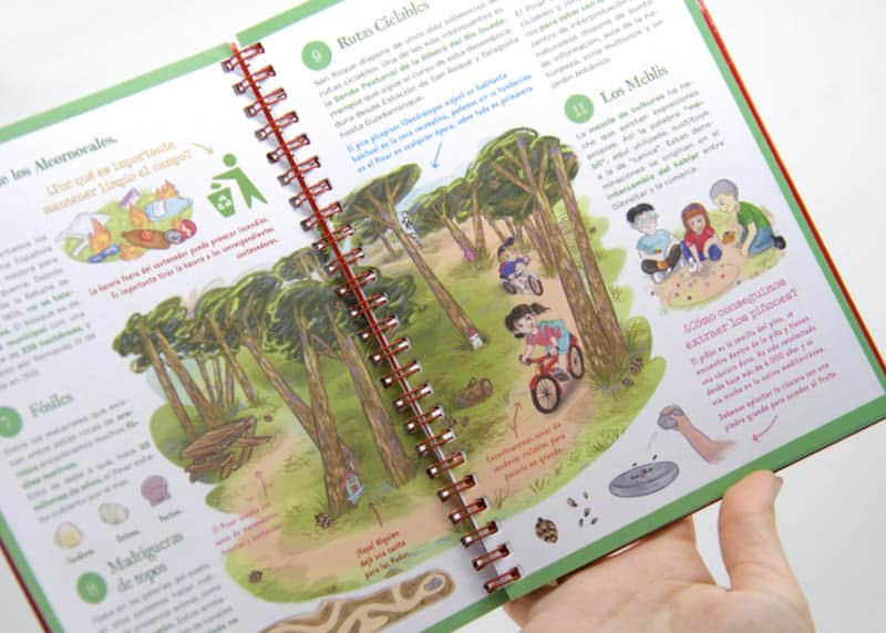La Guía Infantil de San Roque, editada por el Ayuntamiento de la localidad gaditana, está ilustrada y diseñada por María López.