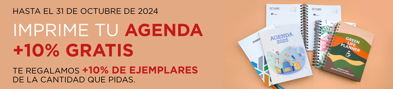 Imprimir Agendas 2025 personalizadas al mejor precio