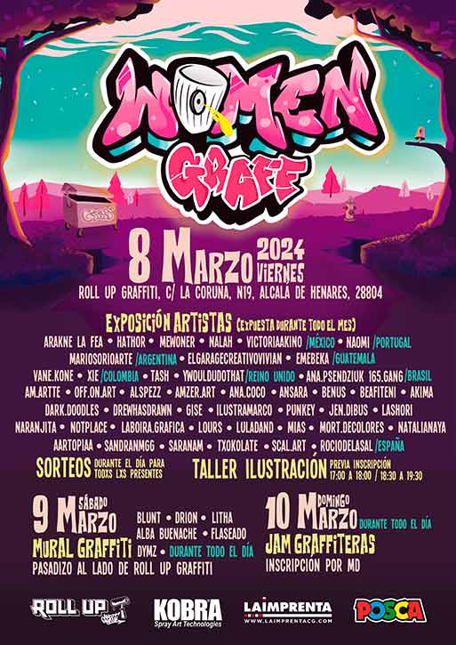 Cartel festival Women Graff