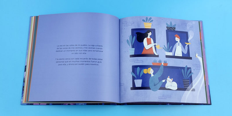 cuento ilustrado nomeolvides
