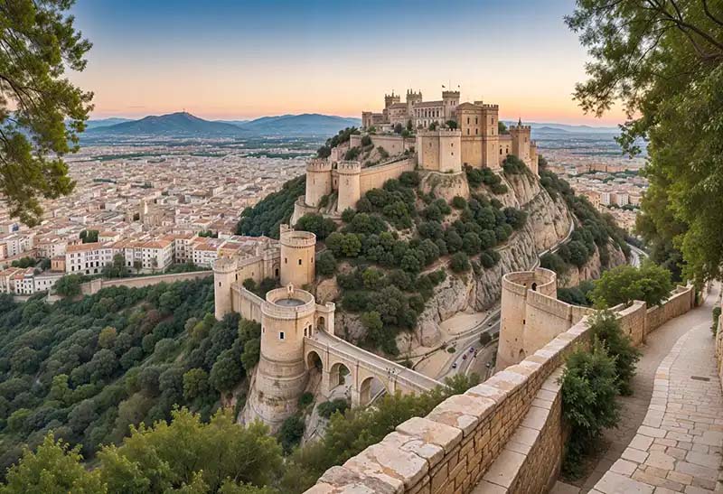 Historia del papel, castillo de Xátiva