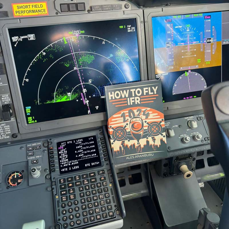 libro how to fly ifr, manual de aviación
