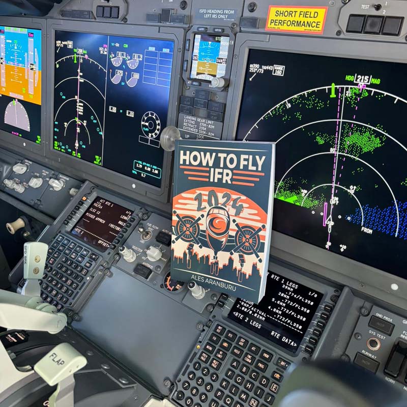 libro how to fly ifr, manual de aviación