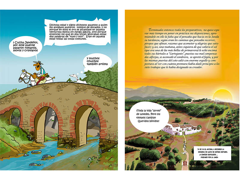 Cómic Don Pepe de la Janda,