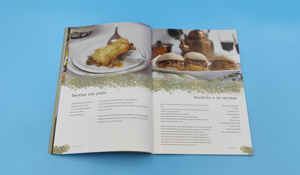 libro de cocina tradicional dos aguas