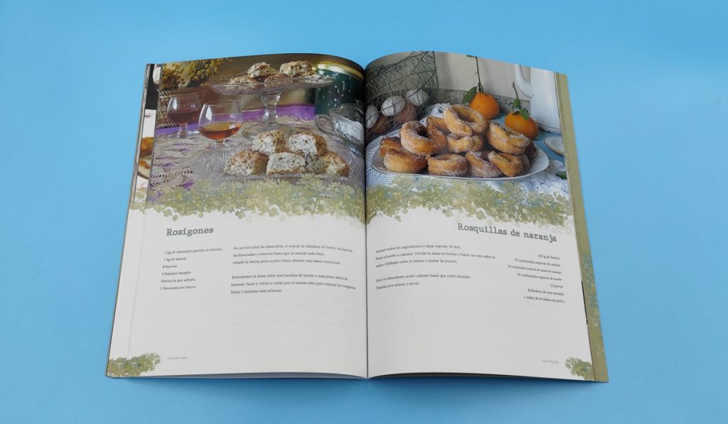 libro de cocina tradicional dos aguas