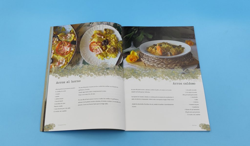 libro de cocina tradicional dos aguas