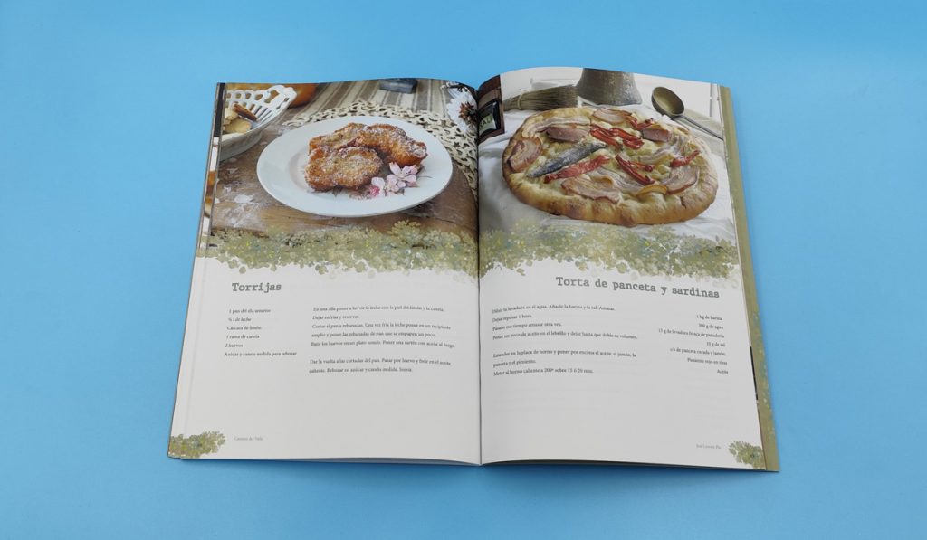 libro de cocina tradicional dos aguas