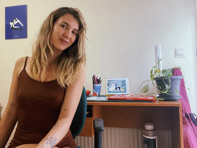 Ana Fernández ilustradora calendario