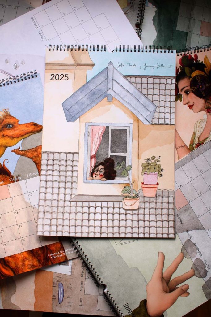 Calendario Ilustrado 2025