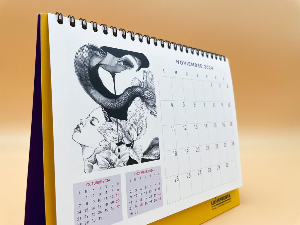 Rosa Deltoro ilustradora calendario
