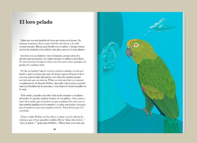 Cuentos de la selva, ilustrado por Ismael Cervantes.