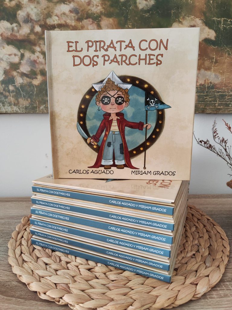 El Pirata con dos parches, cuento impreso