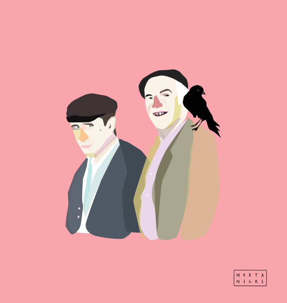 marta negre ilustracion