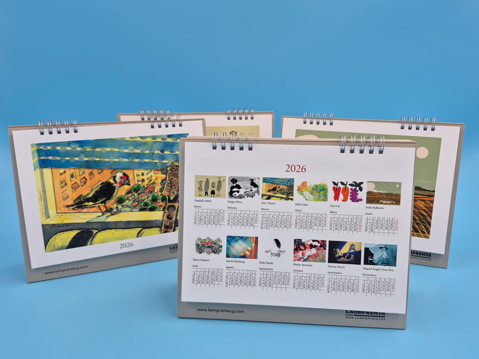 Calendario Solidario La Imprenta CG 2026 Calendario Solidario La Imprenta CG 2026