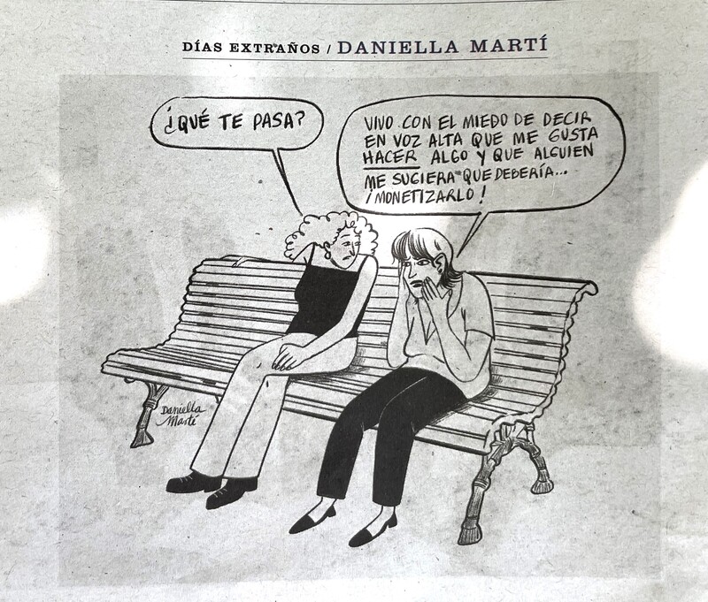 Daniella Martí ilustradora enero calendario solidario