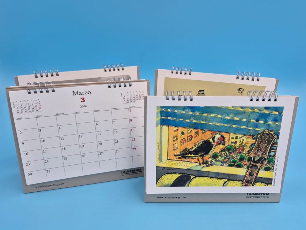 Tete Chumi calendario la imprenta cg