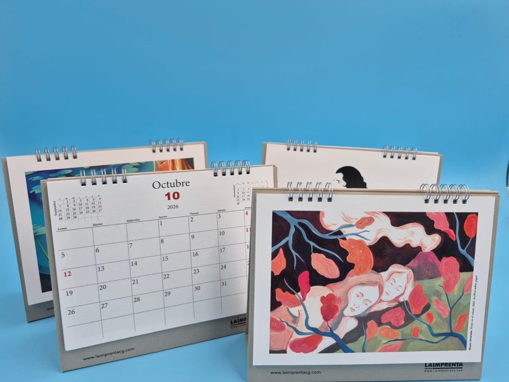 ilustración calendario mayte alvarado